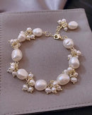 Baroque Freshwater Pearl 14K Gold Filled Bracelet