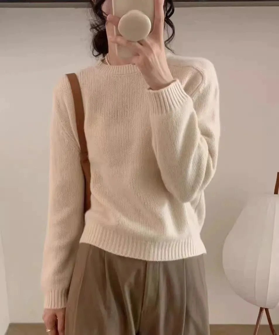 Cashmere Crewneck Sweater