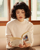 Stylish Cashmere Turtleneck Thick Knitted Sweater