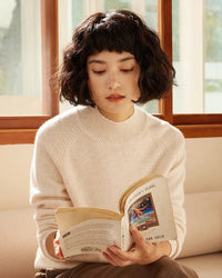 Stylish Cashmere Turtleneck Thick Knitted Sweater