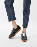 Bow Leather Flat