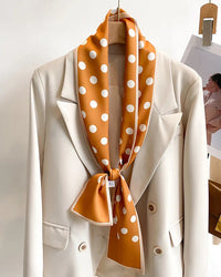 Women's Printed Silk Scarf & Shawl