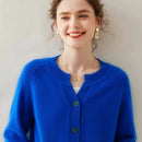 Cashmere Knitted Short Cardigan