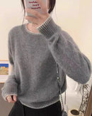 Heavyweight Cashmere Crewneck Pullover