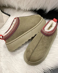 Shearling Lined Slip-On Ankle Boot