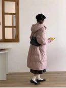 Oversized Long Parka Jacket with A Hood