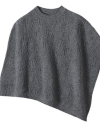 Cable-Knit Cashmere Poncho
