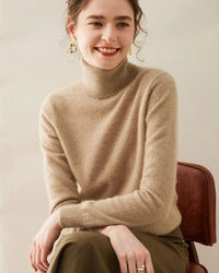 Classic Cashmere Turtleneck Sweater