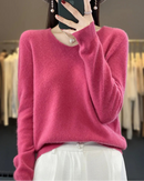 Merino Wool V-Neck Pullover