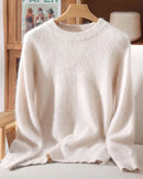 Mink Cashmere Crewneck Sweater
