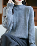 Rolled-Neck Merino Wool Sweater