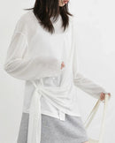 Lightweight Lyocell Long Sleeve Top