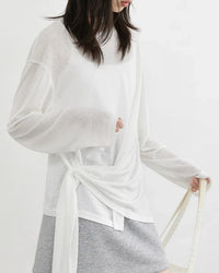 Lightweight Lyocell Long Sleeve Top