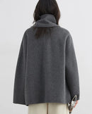 Double Sided Wool Blend Coat