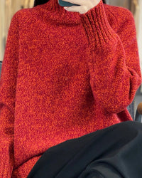 Thick Merino Wool Turtleneck Sweater