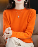 Merino Wool Round Neck Sweater