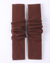 Wool Cashmere Knit Leg Warmers