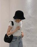 Woven Bucket Hat Unisex Sun Protection