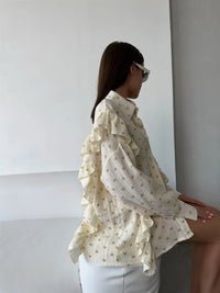 Cotton long sleeves Shirt & Shorts Set