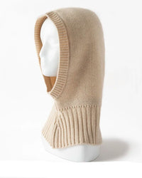 Cashmere Knitted Outdoor Warm Scarf And Hat