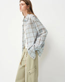 Casual Retro Plaid Shirt Jacket