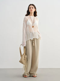 Relaxed Fit & Breathable Tencel Blend Pants