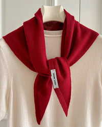 Women's Warm Wool Triangular Scarf
