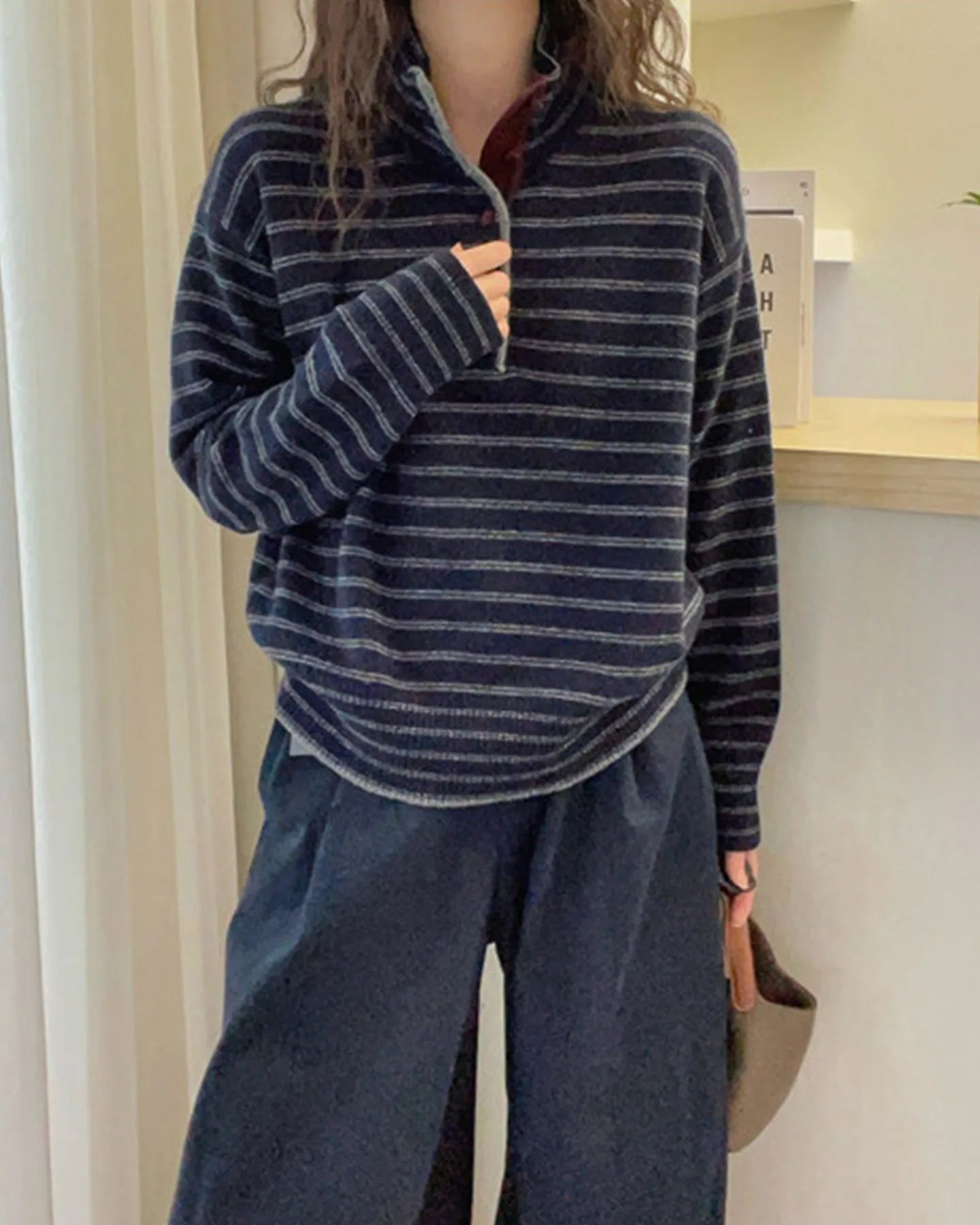 Cashmere Turtleneck Pullover Sweater