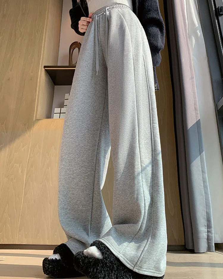 Women's High Waist Wide Leg Sweatpants