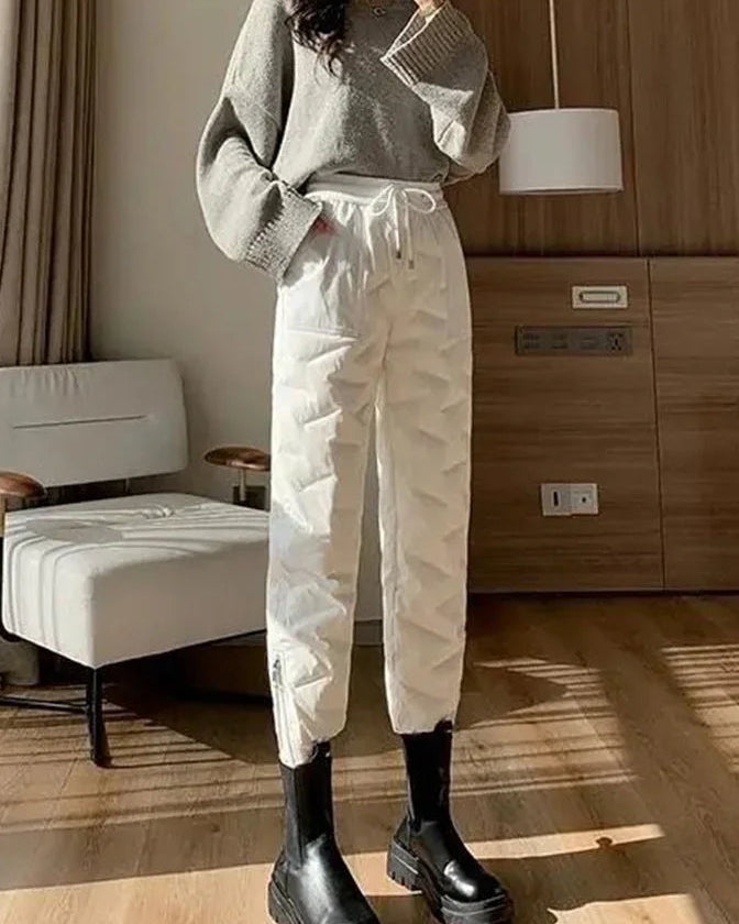 Women's High Rise Straight Leg Pants