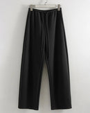 High-Waisted Wide-Leg Sweatpants