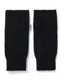 Wool Fingerless Thumb Hole Mittens