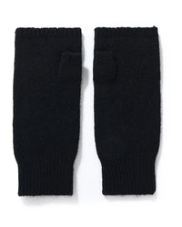 Wool Fingerless Thumb Hole Mittens