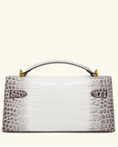 Luxury Crocodile-Print Handbag