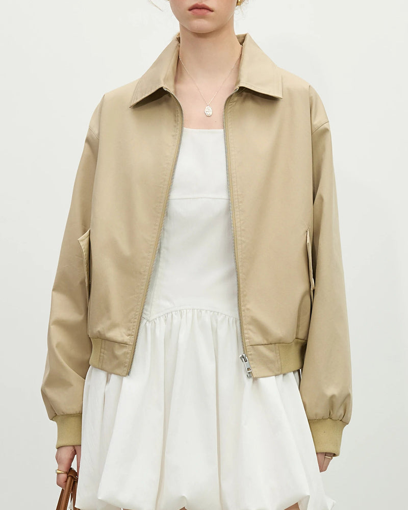 Retro Workwear Style Jacket