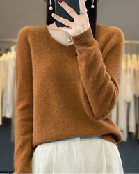 Merino Wool V-Neck Pullover