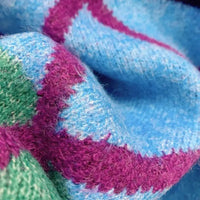 Geometry Round-Neck Knitted Sweater
