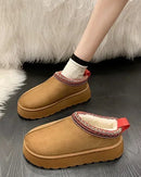 Shearling Lined Slip-On Ankle Boot