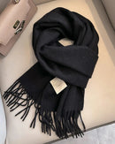 Fringed Wool Scarf