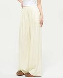 Elastic-Waist Tencel Denim Jeans