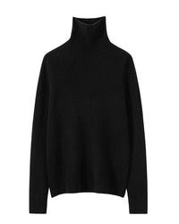 Soft Cashmere Turtleneck Slim-Fit Sweater