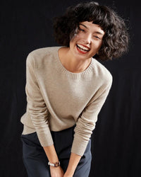 Cashmere Casual Crew Neck Loose Sweater