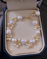 Baroque Freshwater Pearl 14K Gold Filled Bracelet