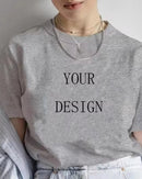 Custom Printed Pure Cotton T-Shirt