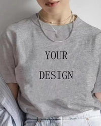 Custom Printed Pure Cotton T-Shirt