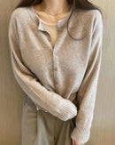 Women’s Cashmere Button Front Cardigan