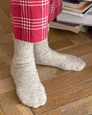 Cashmere Cotton Thermal Crew Socks