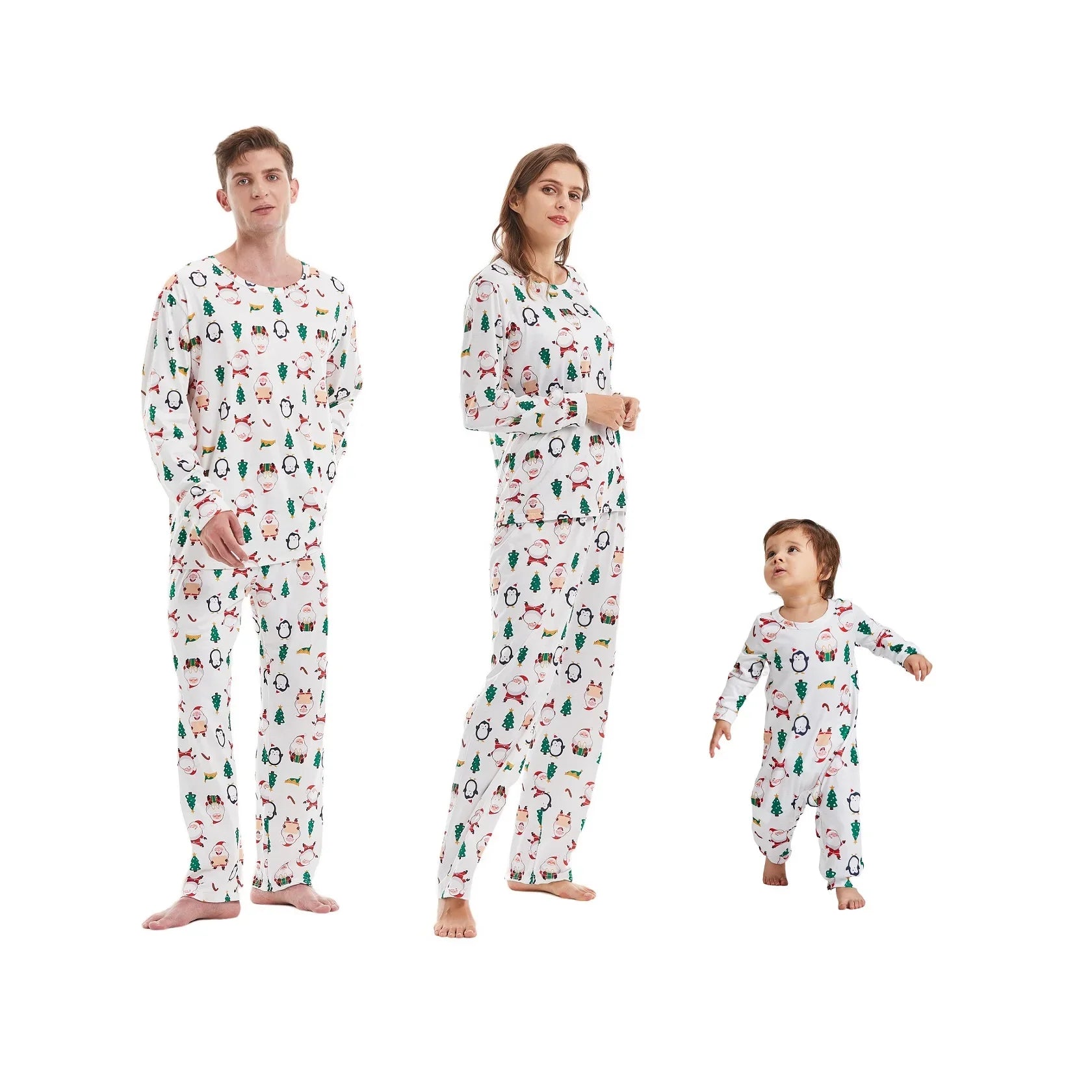 Family Matching Christmas Pajamas Set