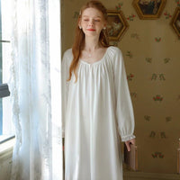 Cotton Round Neck Plus Size Nightdress