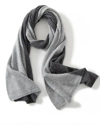 Cashmere Knitted Patchwork Colorful Scarf